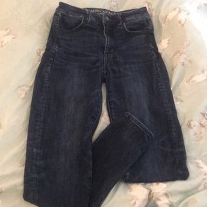 NAVY BLUE GIRLS JEANS